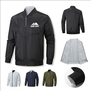 Men's Solid Color Double-Sided Outerwear Coat
